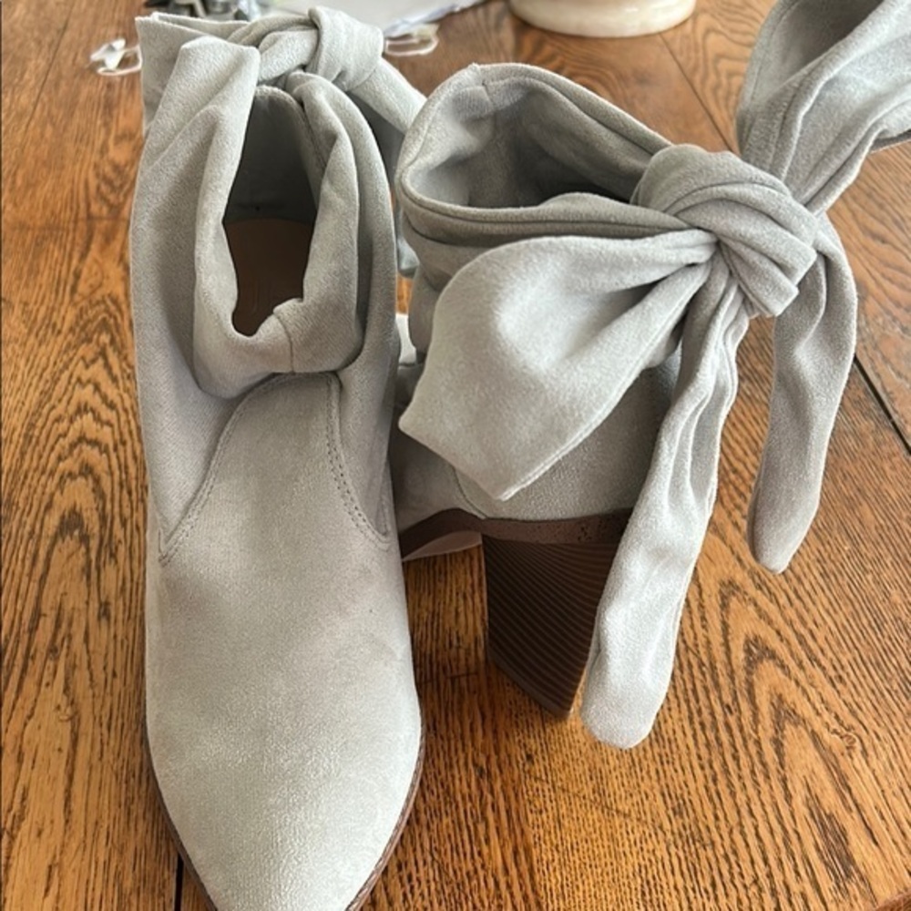 Mattie Back Tie Bootie Just Fab